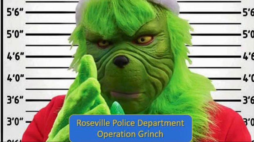 Image for display with article titled 150 ‘Grinches’ Arrested During Roseville Police Operation